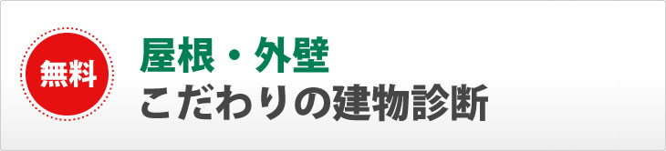 屋根・外壁こだわりの建物診断